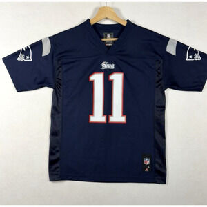New England Patriots Julian Edelman Jersey Youth Large 14/16 NFL Team Apparel